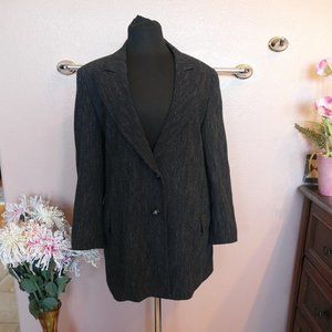 Saks 5th Ave Black Blazer- Size 8